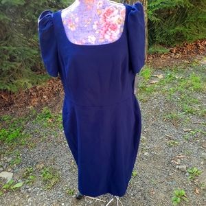 Maggy London 16P Navy Dress NWT